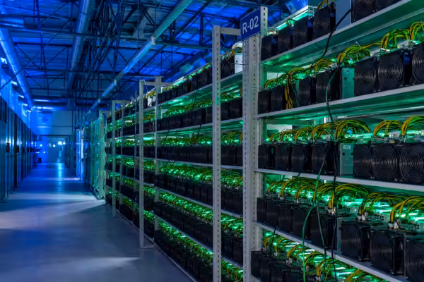 Mining network management dashboard